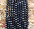 Matte Onyx aka Black Agate Round